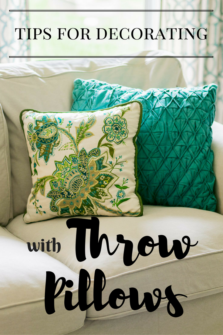 Tips for Decorating with Throw Pillows HappyMeetsHome