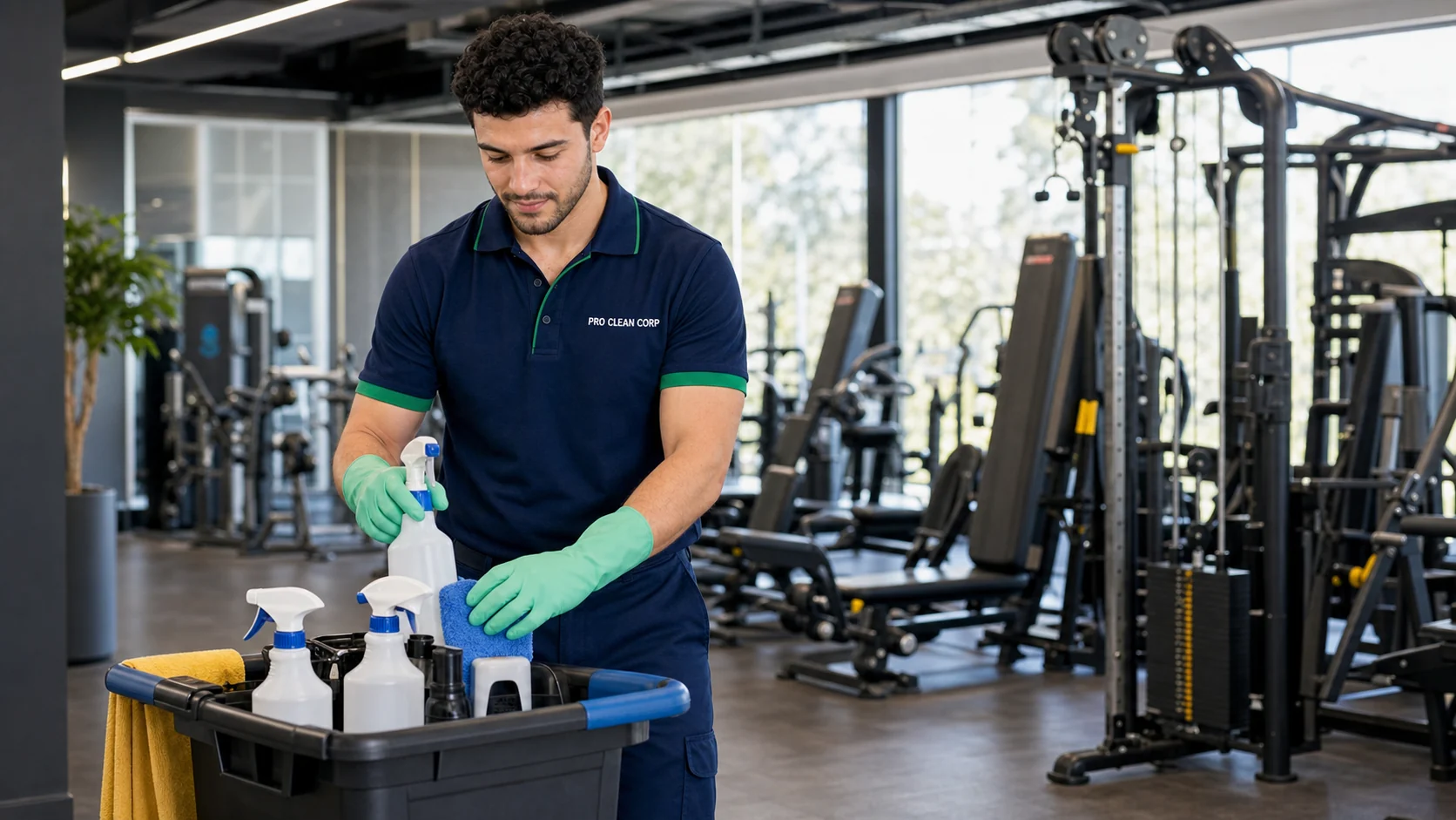 gym cleaners