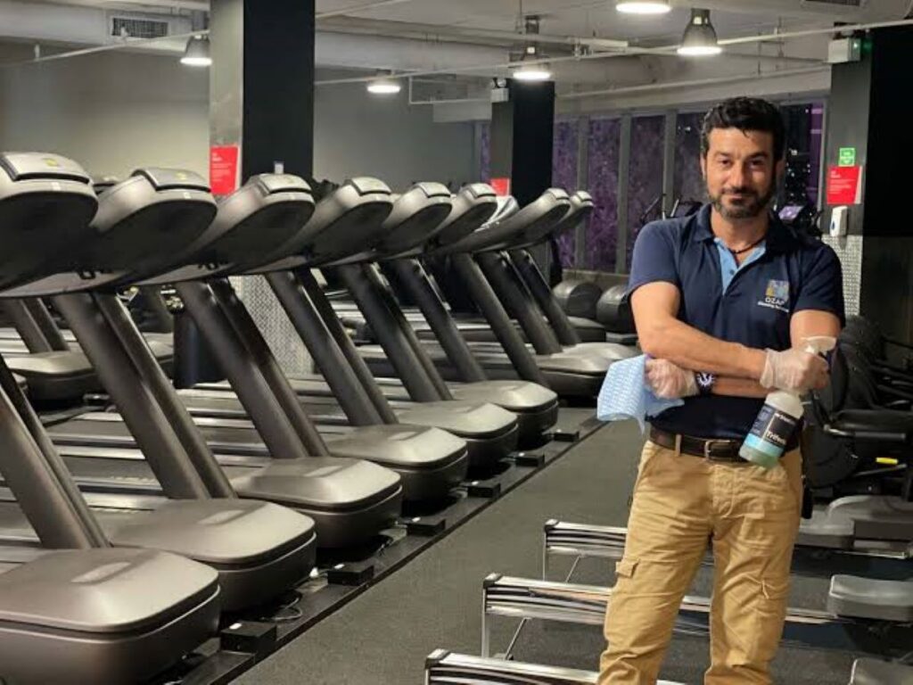 gym cleaners